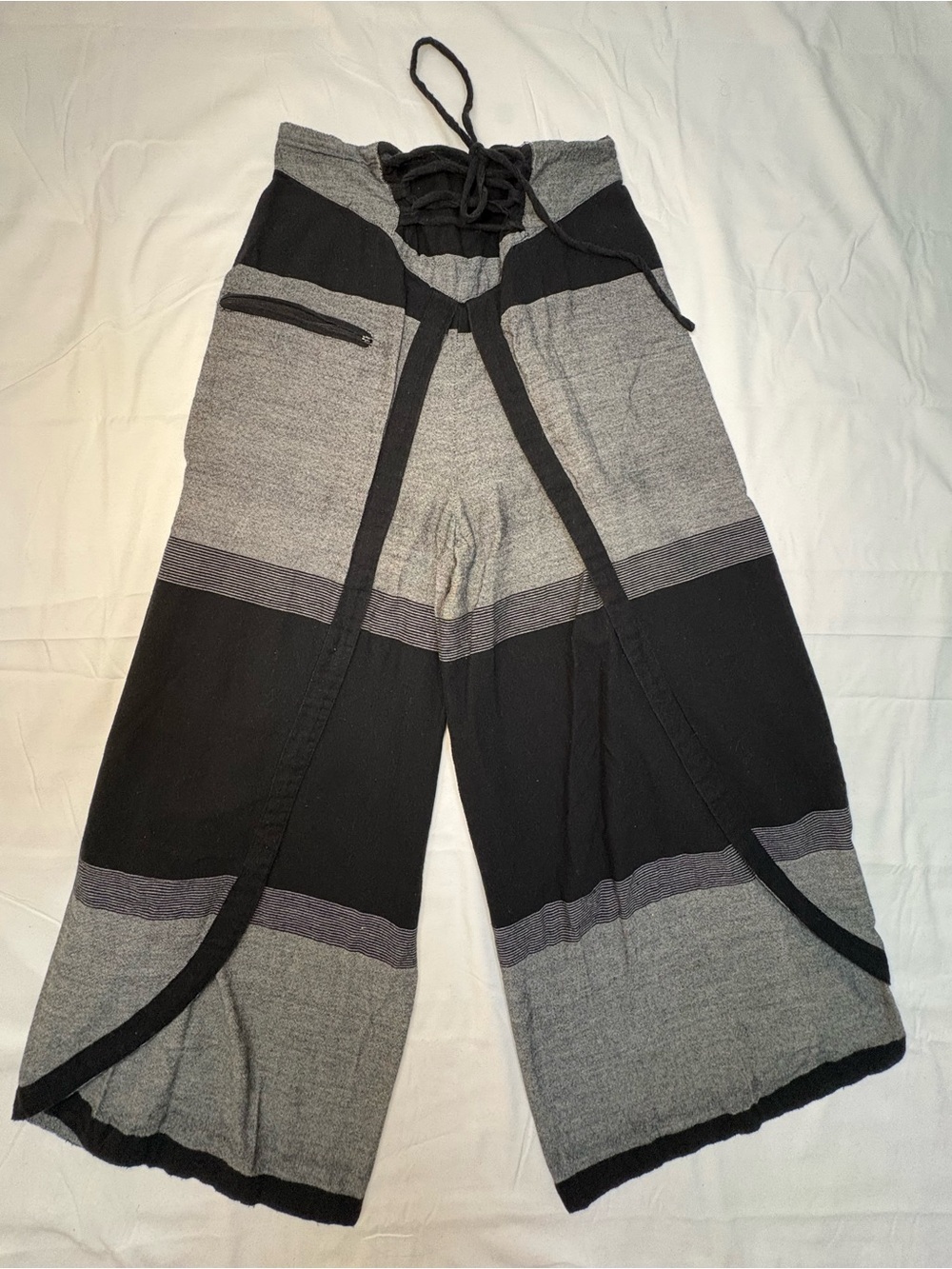Open Wrap Harem Pants Sultan Trousers Bohemian Butterfly Palazzo Pants Cotton